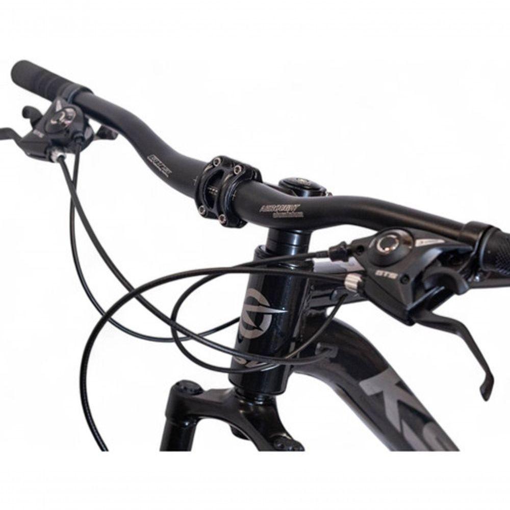 Bicicleta Aro 29 Ksw 27v Alumínio Freio Hidráulico Preto/rosa/azul 15