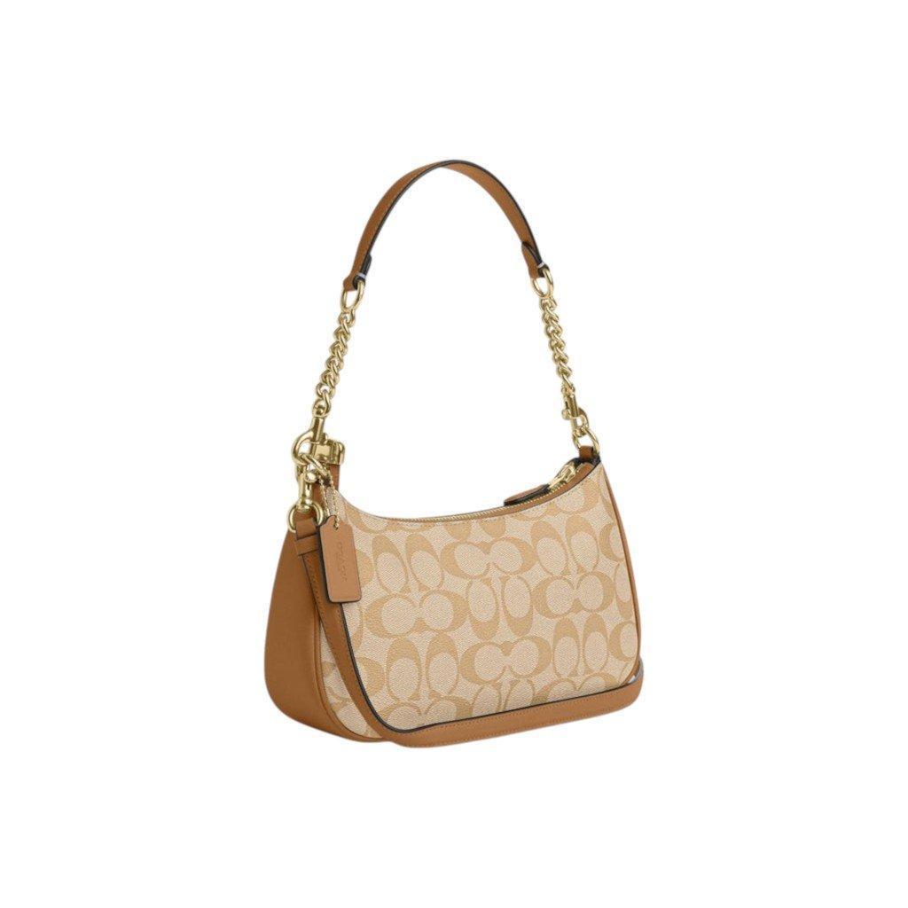 Miniatura Bolsa Coach Teri Shoulder Bag In Signature Canvas - Ca548 Ma