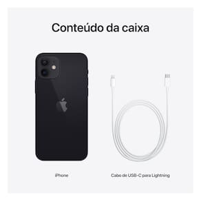 Apple iPhone 12 128GB - Preto