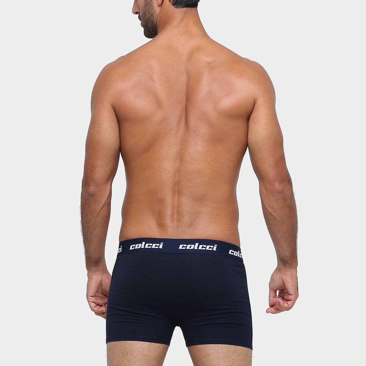 Miniatura Kit de Cuecas Boxer Colcci C/2 Branco+Marinho - P