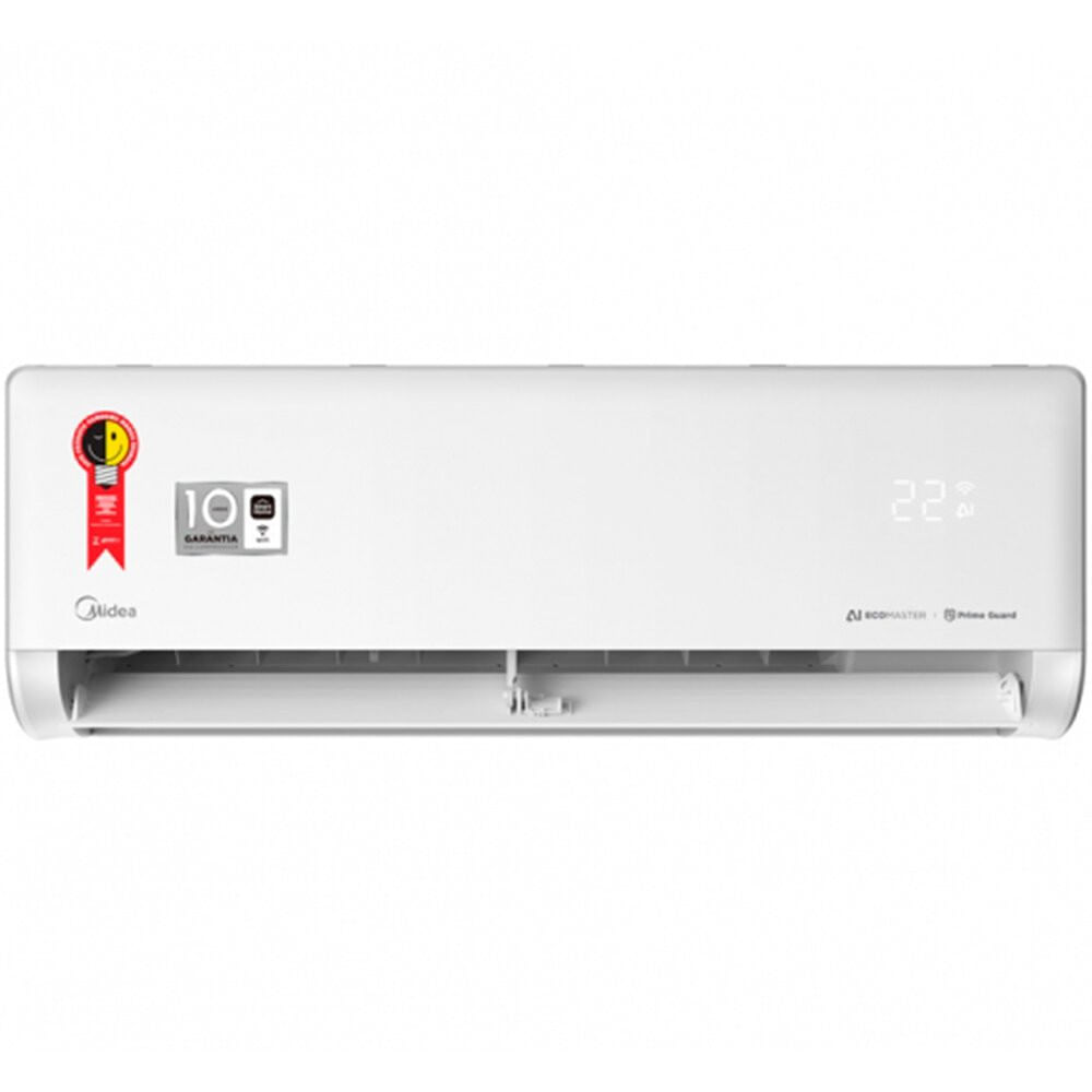 Ar-Condicionado Split 9000 BTUs AI Ecomaster, Inverter, Quente e Frio Midea Branco - 220V