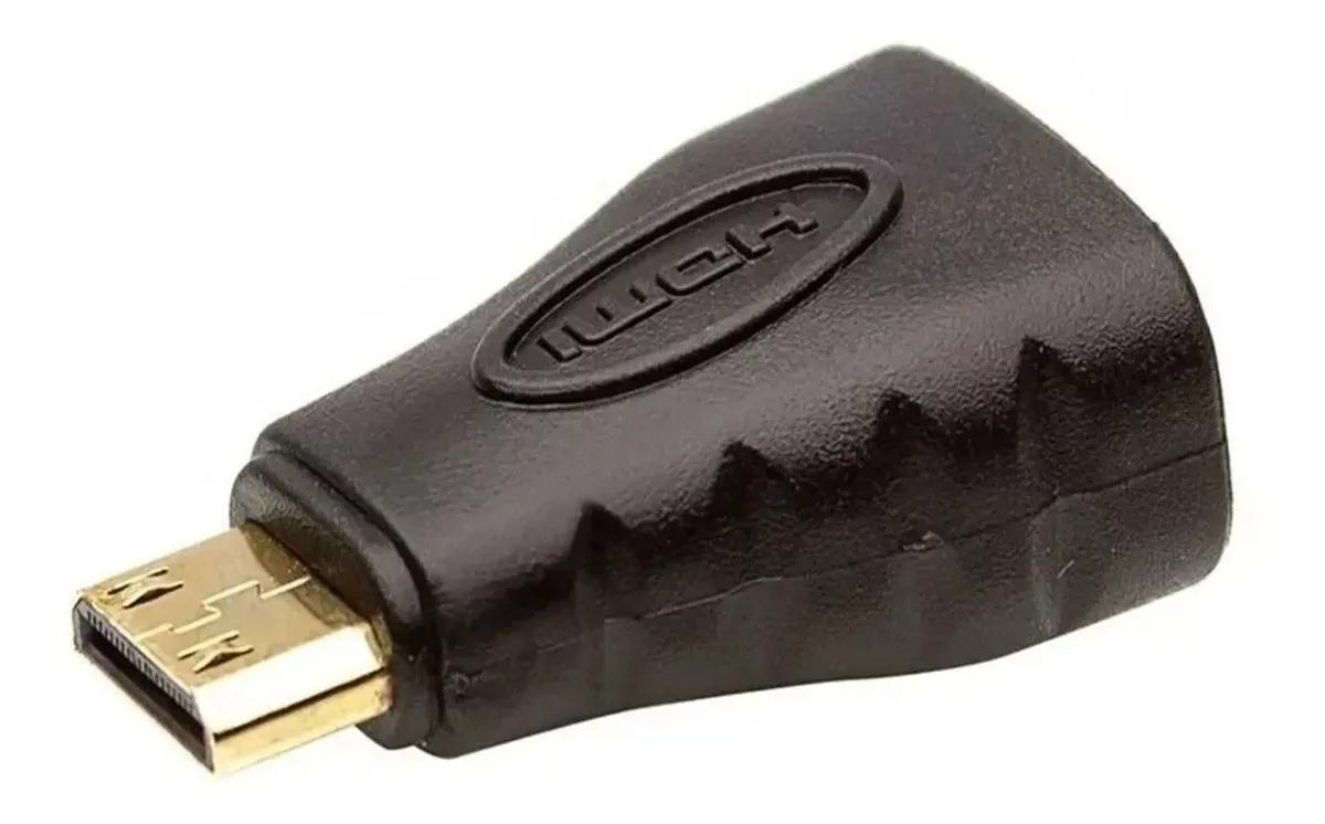Miniatura Adaptador Mini Hdmi (Macho) X Hdmi (Fêmea)