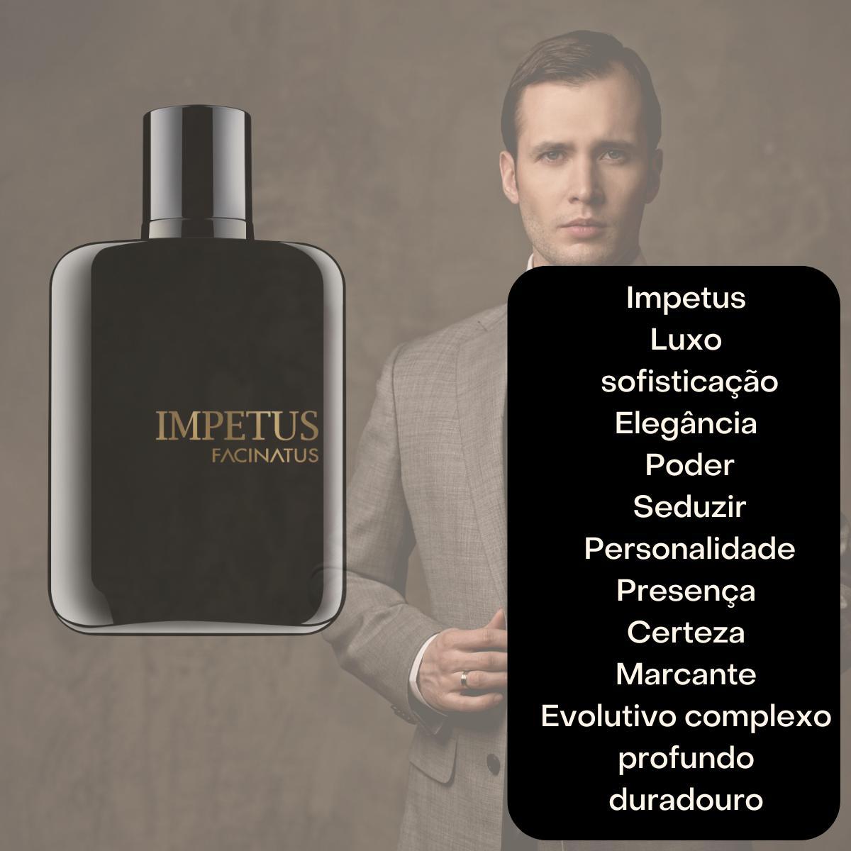 Perfume Masculino Impetus Poderoso Deo Colônia Amadeirado