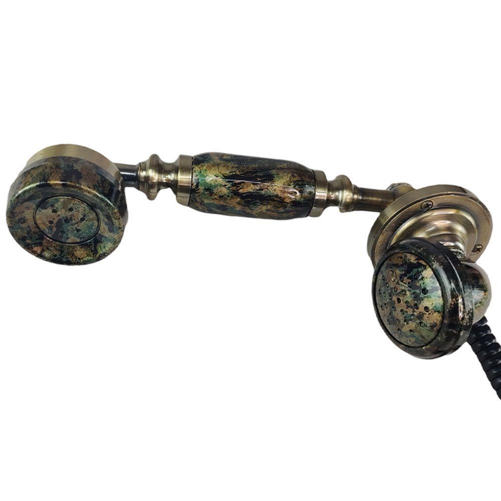 Miniatura Gancho Monofone Telefone Fixo Retro Ligaçao Rustico Recepçao