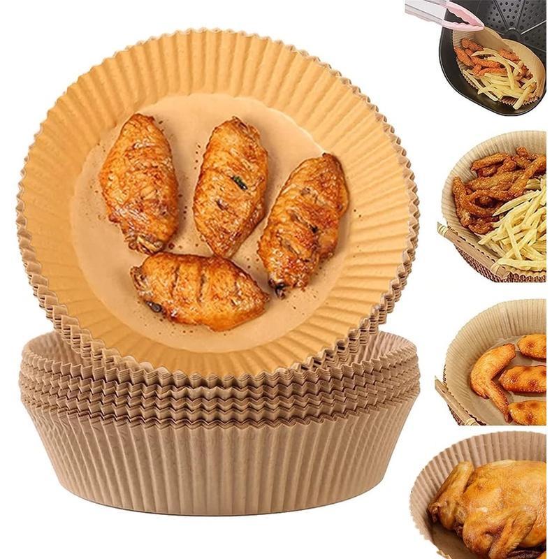 Miniatura Kit 50 Formas Descartável Para Air Fryer Fritadeira Pratico