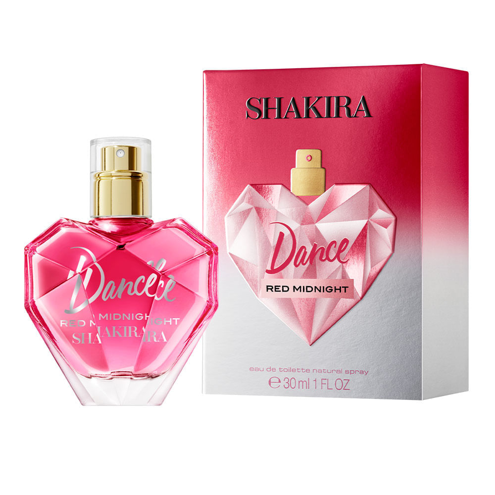 Miniatura Red Dance Midnight  Shakira - Perfume Feminino -Eau de Toilette 30ml