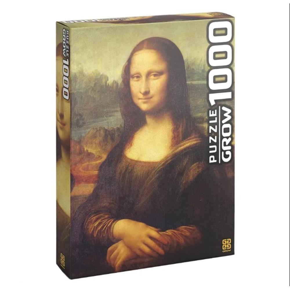 Miniatura Quebra-Cabeça 1000 Peças - Monalisa