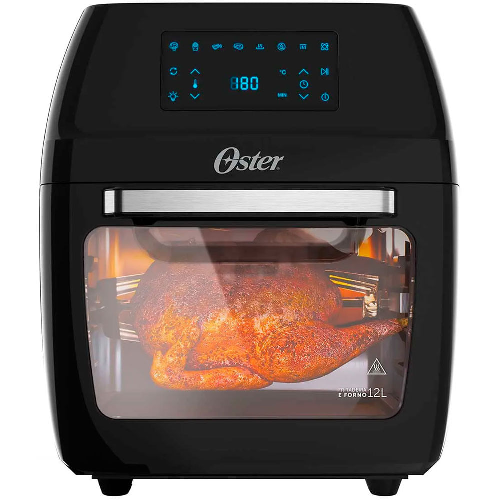 Fritadeira Oster Oven Fryer 3 em 1 12L OFRT780 Preto - 110V