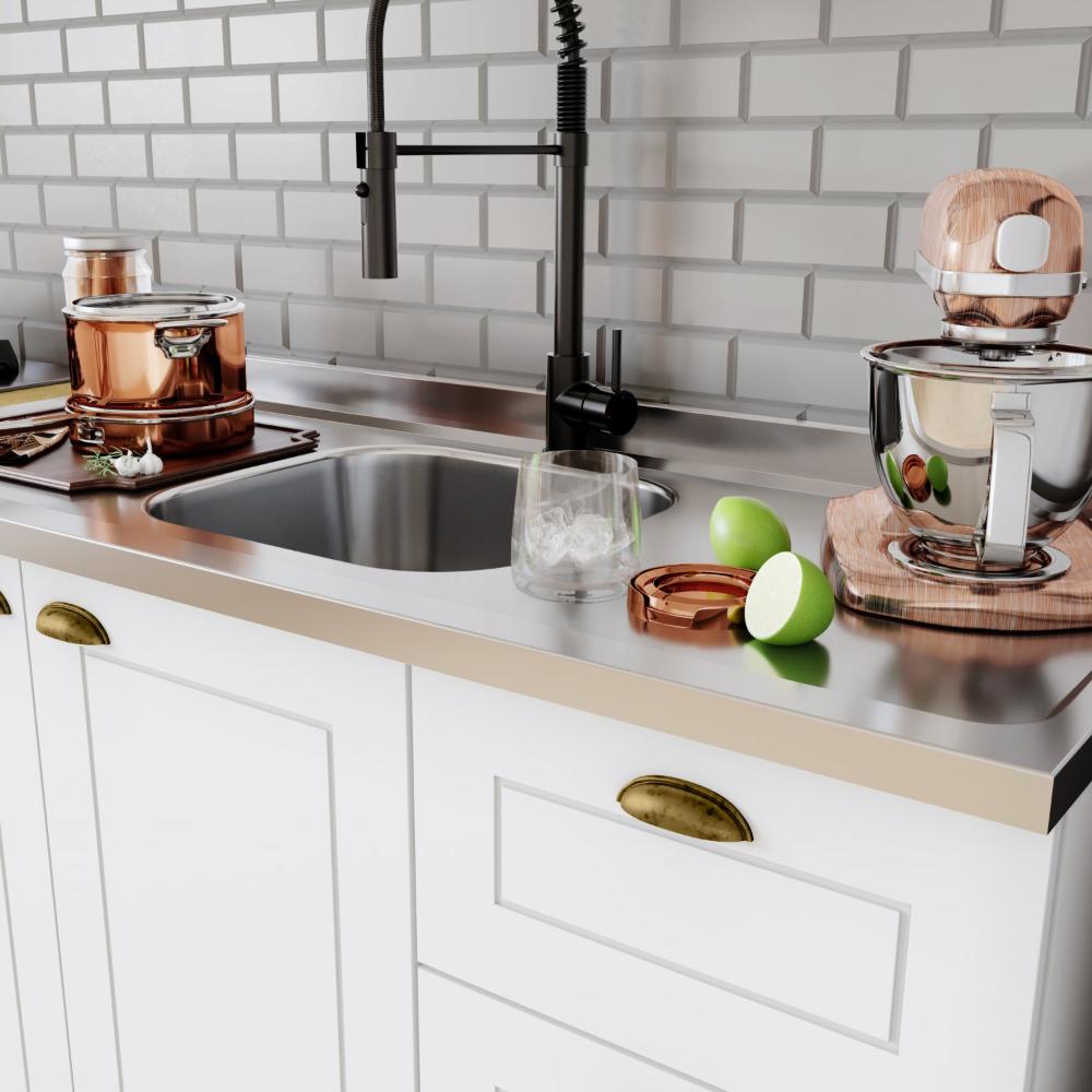 Miniatura Cozinha Compacta 2 Peças Emily Expresso Móveis Branco HP