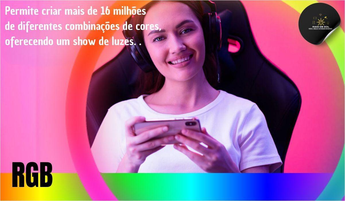 Miniatura Controladora Inteligente Rgb+Cct Fita Led Wifi+Ble Ekaza