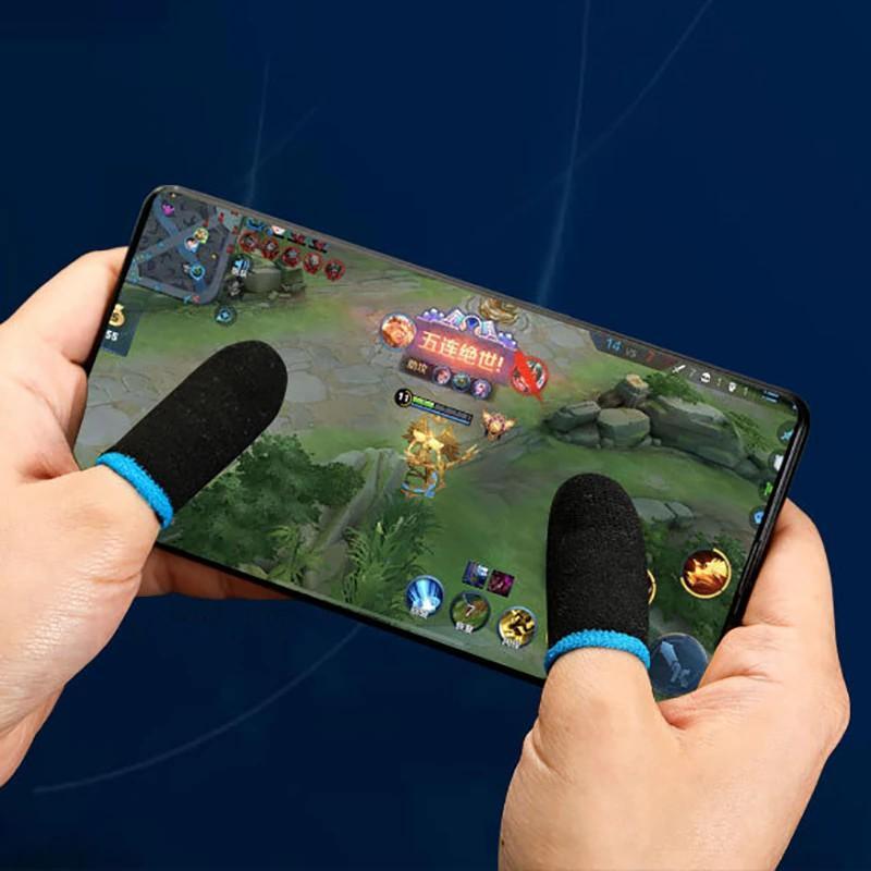Kit 16X Luva Luvinha De Dedo Gamer Pubg Free Fire Fortnite