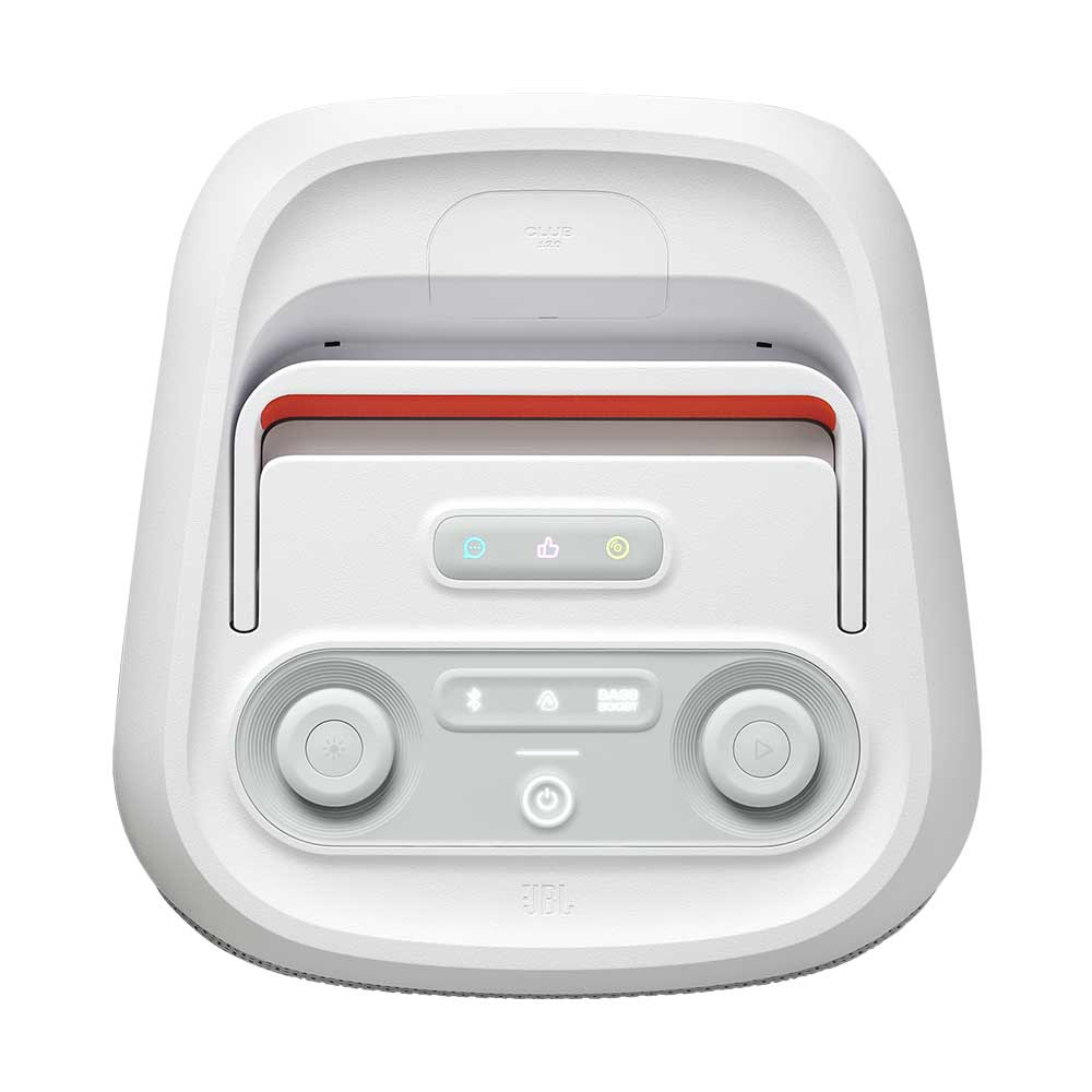 Miniatura Caixa Bluetooth JBL BATTERY 200 de Polímero íon-lítio de 34 Wh Branco e Laranja - JBLPBCLUB120SWBR Bivolt