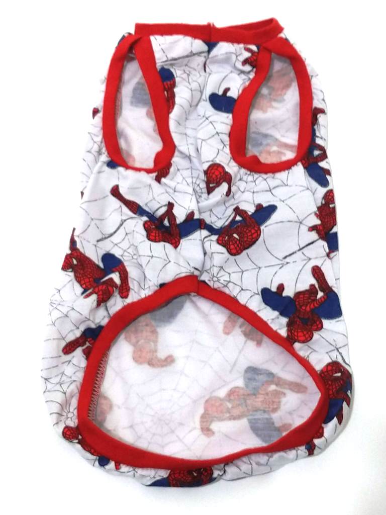 Miniatura Camiseta Estampa Homem Aranha branca Tamanho EG
