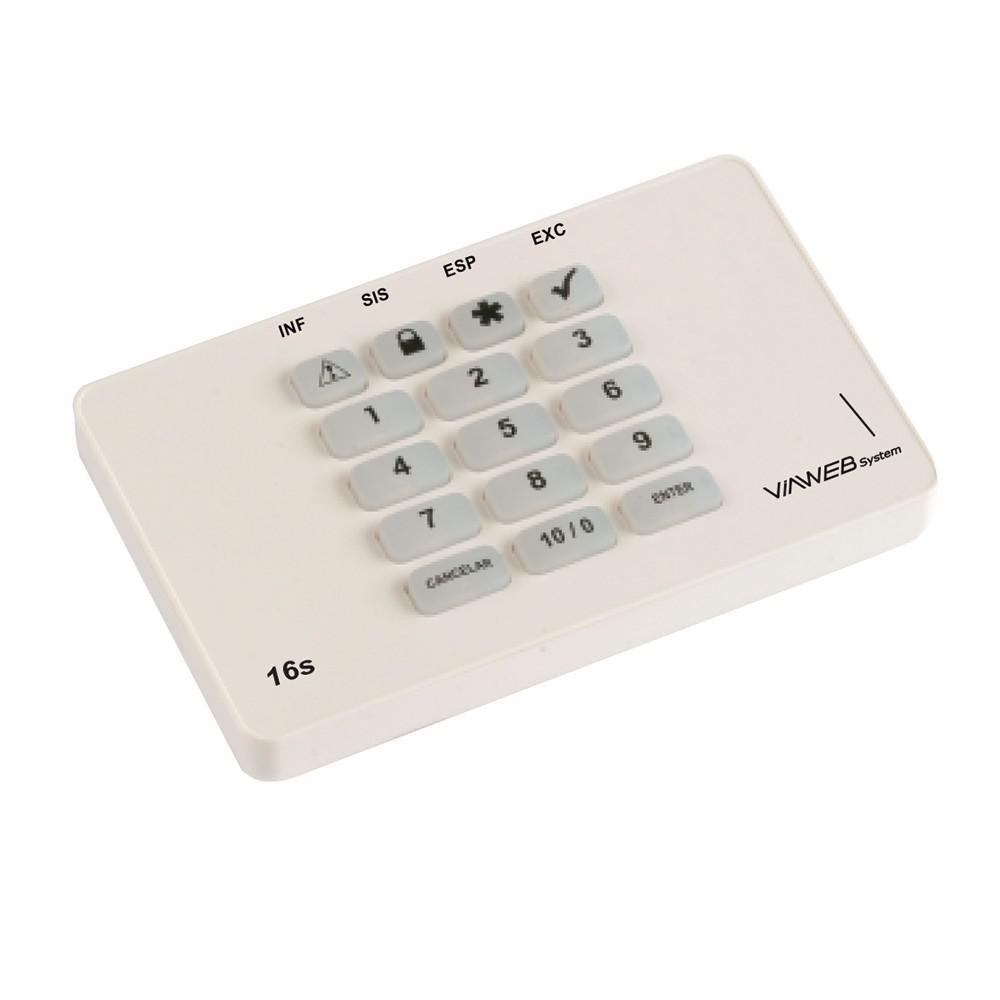 Miniatura Teclado Viaweb 16S