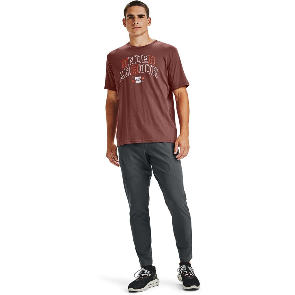 Miniatura Calça Masculina Under Armour Unstoppable Cinza - G