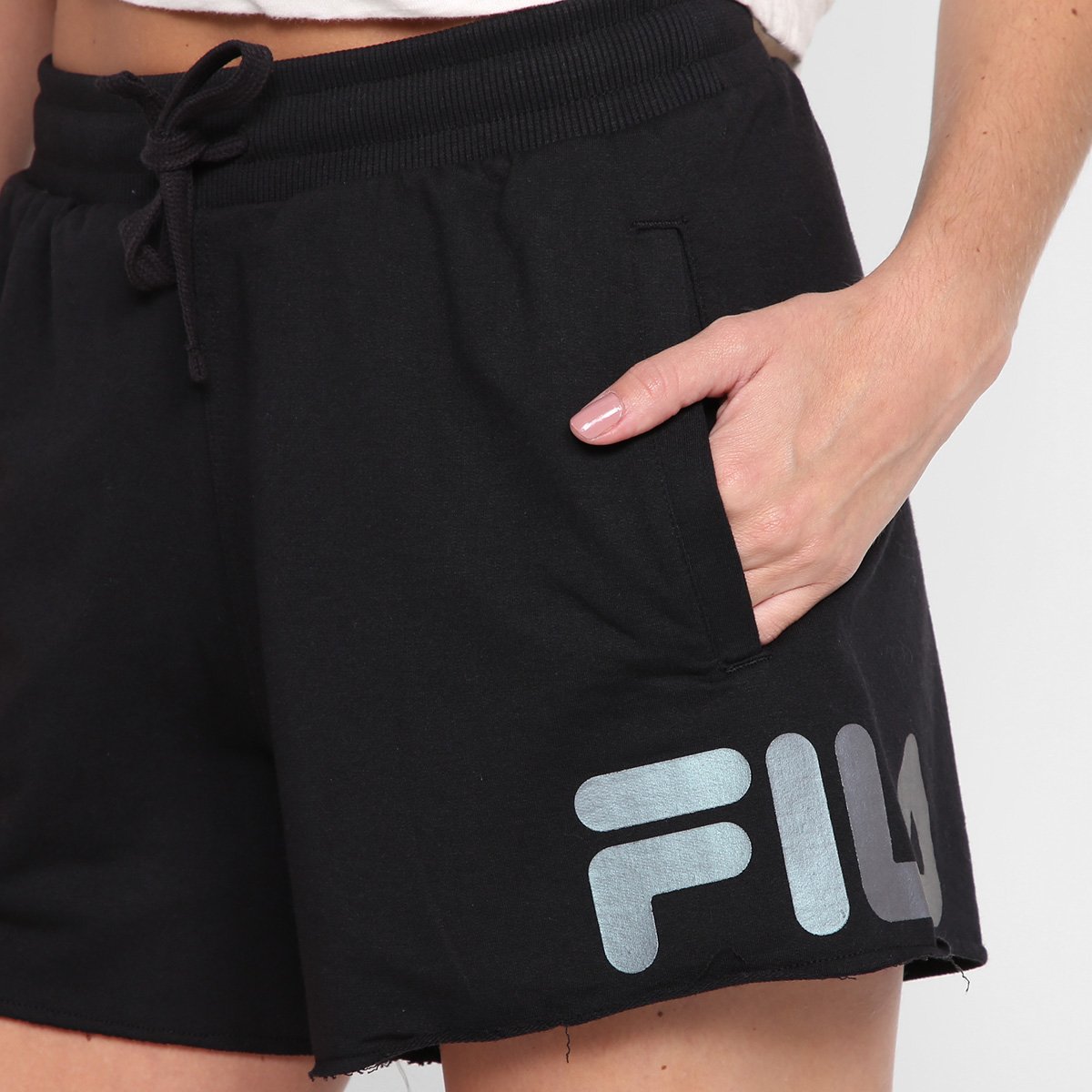 Miniatura Bermuda Fila Letter Feminina Colorido - G