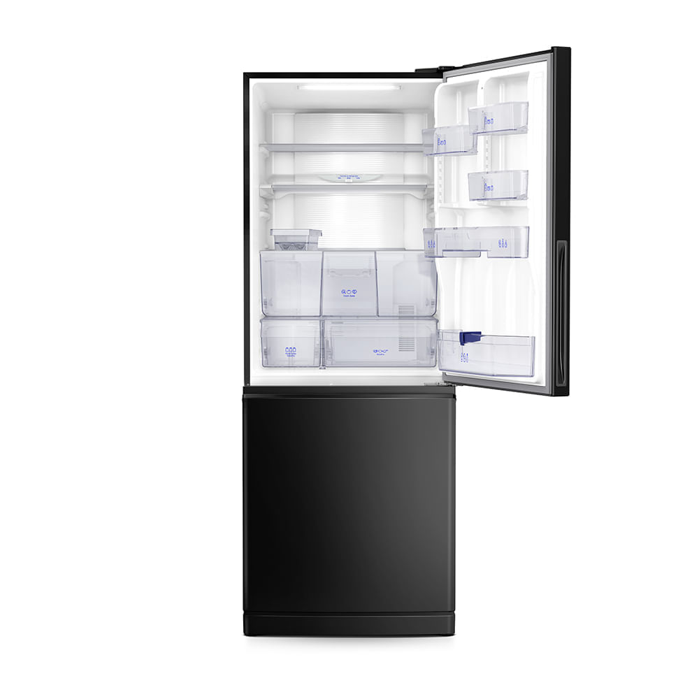 Geladeira Panasonic BB64 Black Inox Inverse Frost Free 460L Inverter A+++ - NR-BB64PV1B 110v