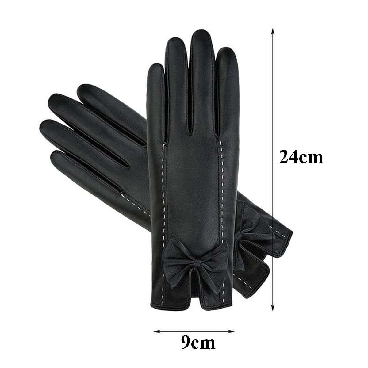 Miniatura Luva Sintética Lã Quente Térmica Frio Motoqueira Par