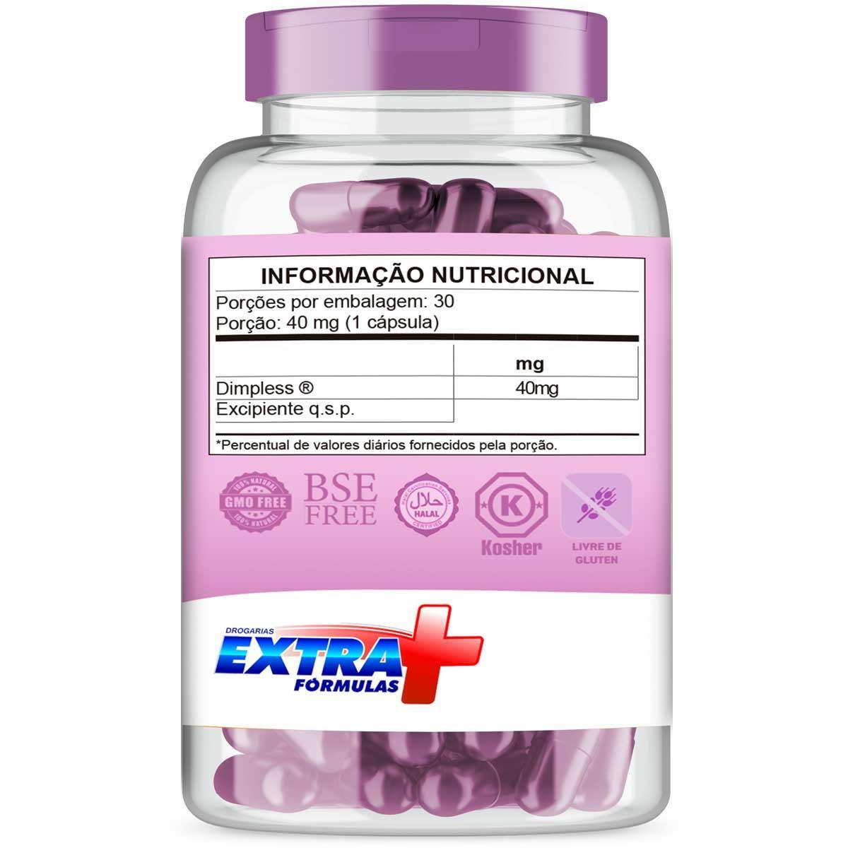 Miniatura Dimpless 40Mg Com 30 Cápsulas  Galena Suplemento