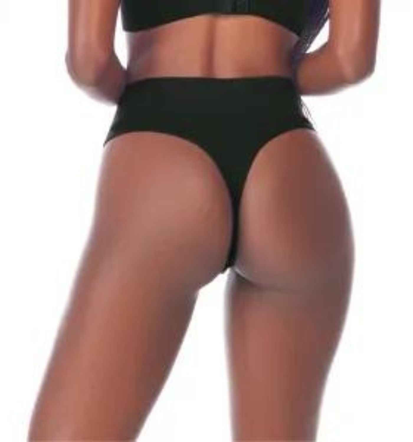 Miniatura Calcinha Fio Cós Largo sem Costura Zee Rucci Preto G