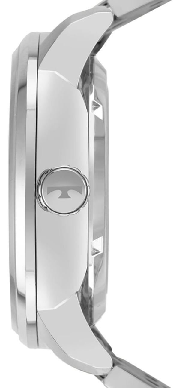 Miniatura Relógio Technos Masculino Aut Prata - G3265As/1A Bisel Azul