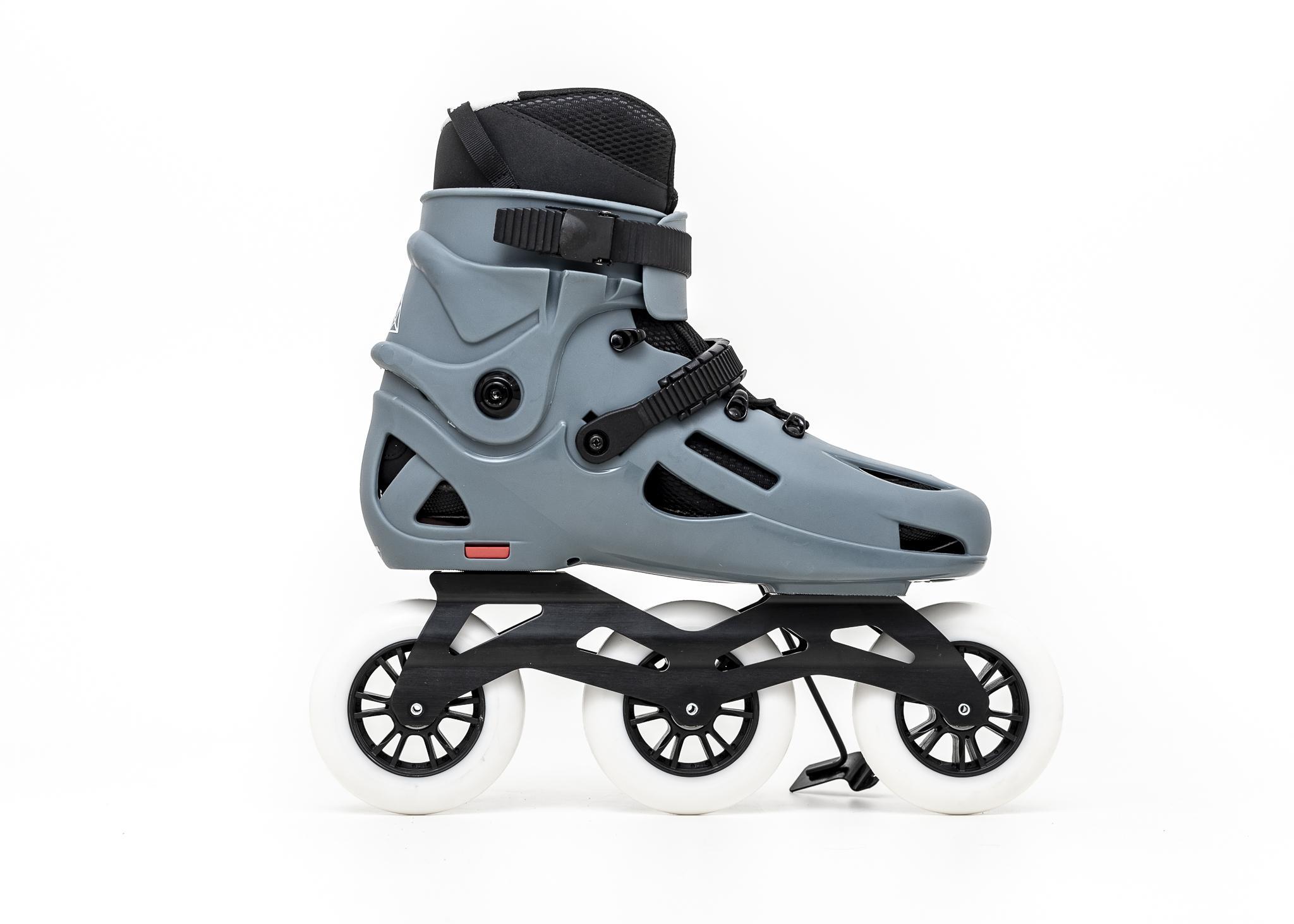 Patins Hd Inline Evolution Ii - 3 Rodas - Cinza 44Eur (42Br)