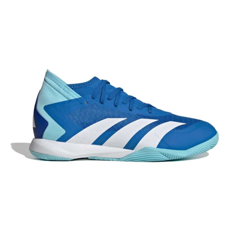 Miniatura Chuteira Futsal Adidas Predator Accuracy P3 - Azul turquesa - AZUL TURQUESA 39