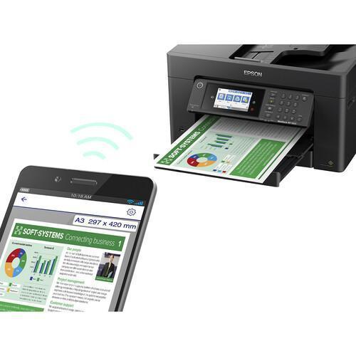 Miniatura Impressora Jato De Tinta Epson Workforce Pro Wf-7820 Bulk