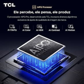 Miniatura Smart TV 65” TCL QLED 4K Ultra HD 65P7K com Sistema Operacional Google TV, HDR10+, HDMI 2.1, Chromecast built-in, Dolby Vision e Atmos TV 65" TCL QLED 65P7K 4K UHD HDMI/USB/WIFI