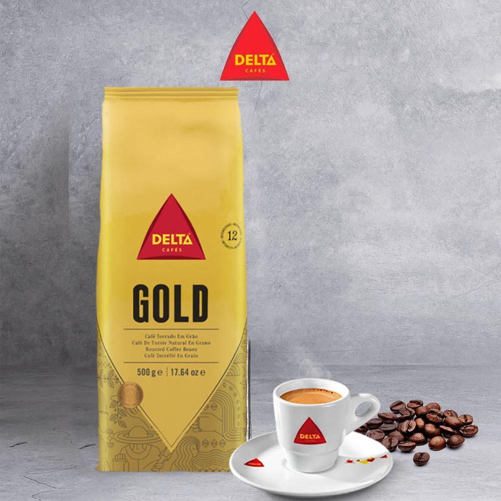 Café Em Grãos Delta Cafés Gold Int 12 Kit 5 Pacotes De 500G