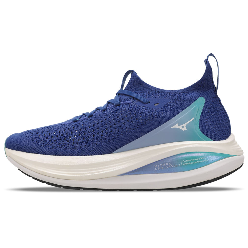 Miniatura Tênis de Corrida Mizuno Neo Vista 2 Masculino 38 Azul