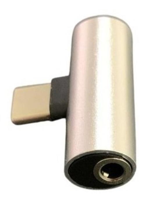 Miniatura Adaptador Tipo-C Para Cabo P2 3.5Mm It Blue