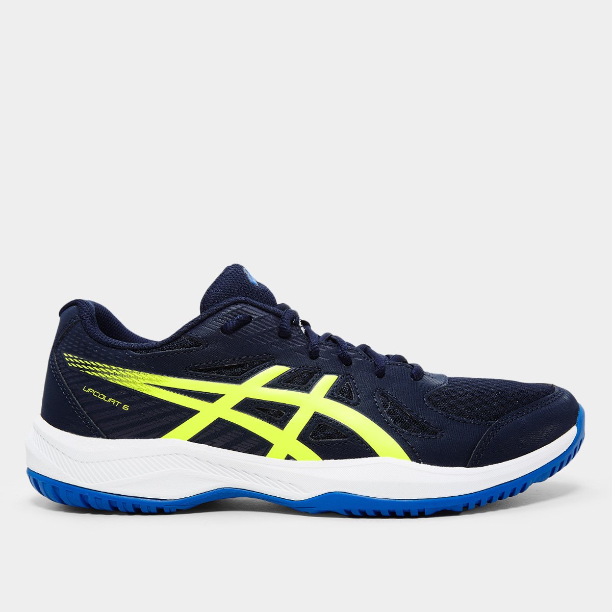 Miniatura Tênis Asics Upcourt 6 Masculino Azul+amarelo - 41