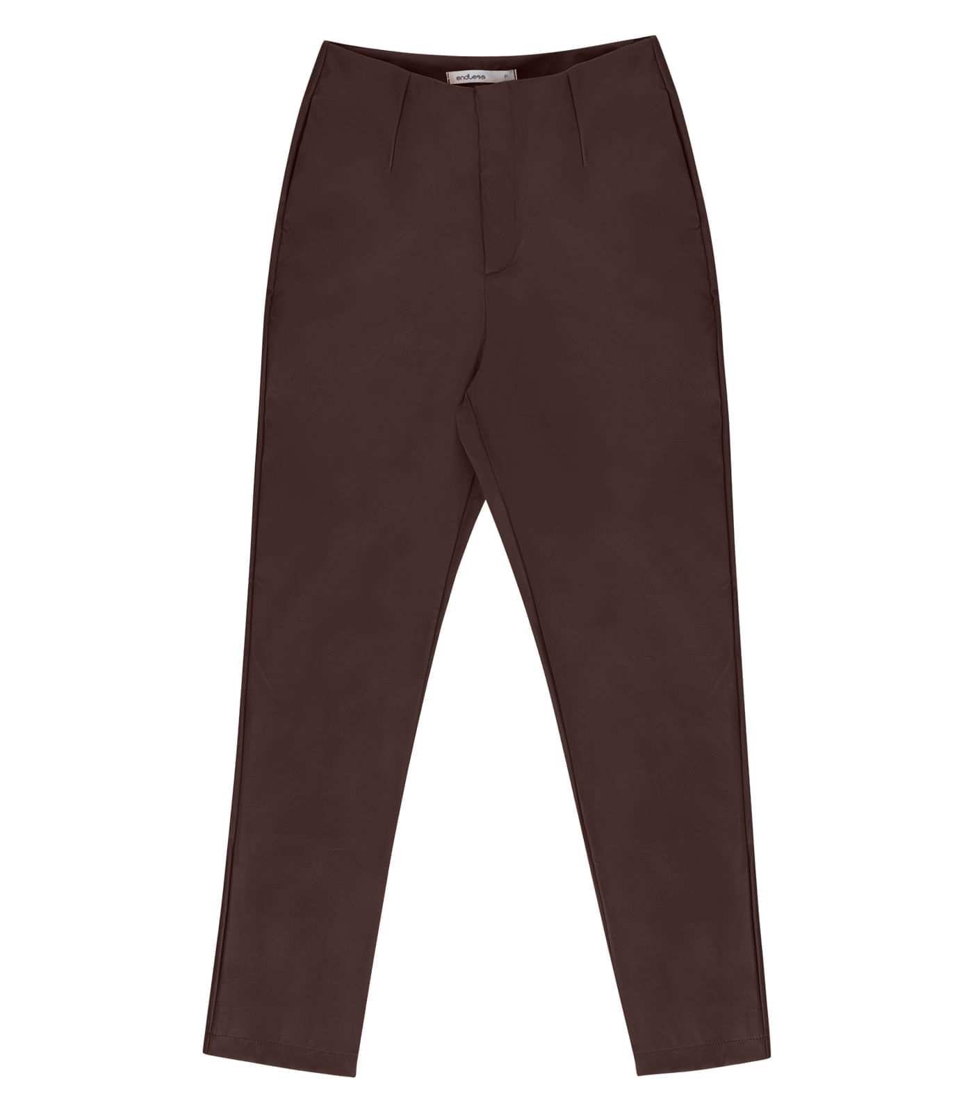 Miniatura Calça Feminina Courino Endless Marrom G