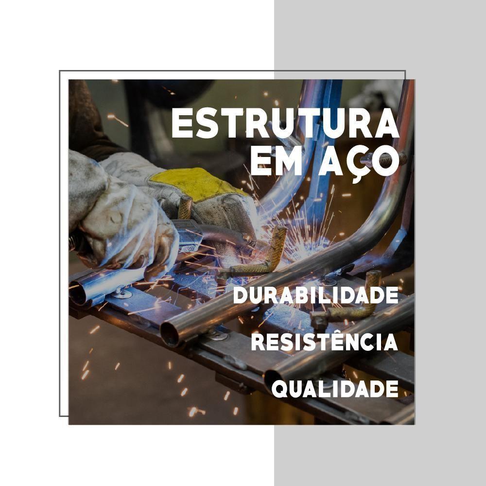 Miniatura Conjunto Mesa Extensível Com 4 Banquetas Preto Carraro