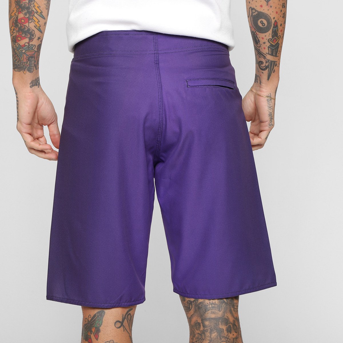 Miniatura Bermuda NBA Los Angeles Lakers Masculina Preto - 38