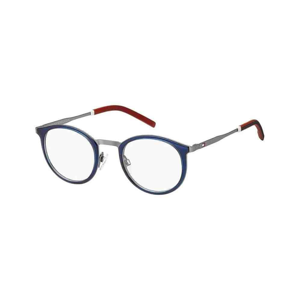 Miniatura Armação De Grau Tommy Hilfiger Phantos Azul Th 1845 Pjp 4923