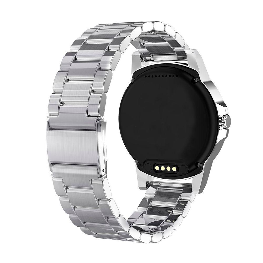 Pulseira Relogio Smartwatch Smartband Inteligente Inox