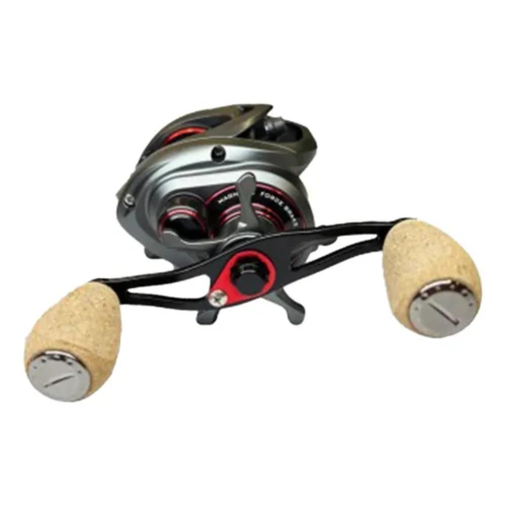 Miniatura Monster 3X Carretilha De Pesca Mwx Pro Lado Esquerdo