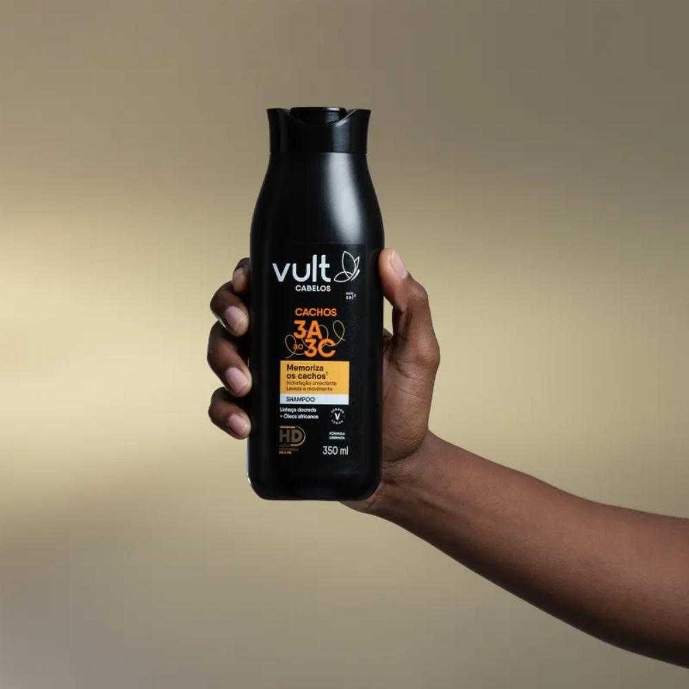 Miniatura Shampoo Vult Cabelos Cachos 3A A 3C 350Ml