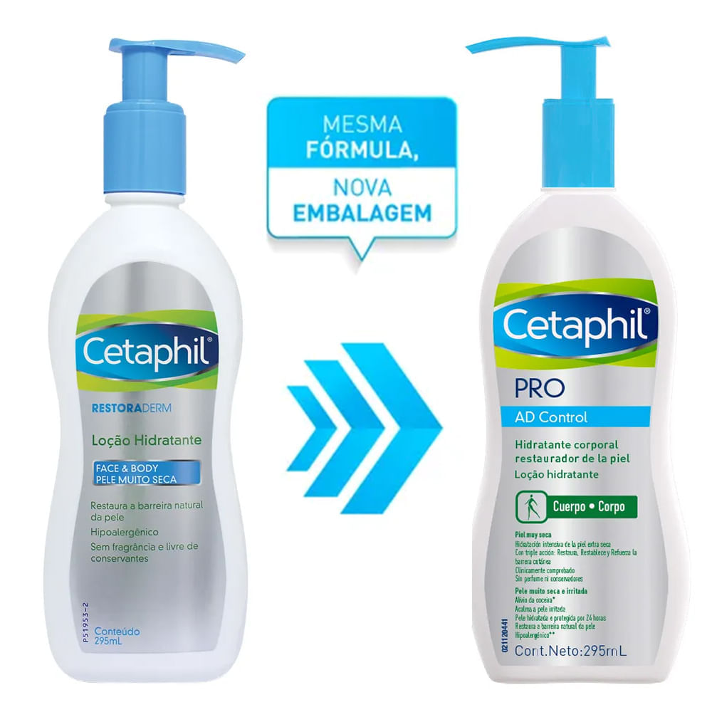 Miniatura Cetaphil Pro AD Restoraderm Loção Hidratante 295ml