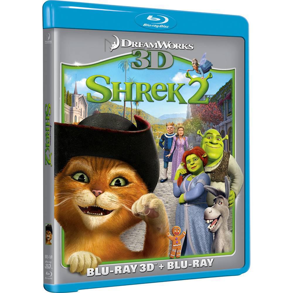 Miniatura Blu-Ray Shrek 2 (Blu-Ray + Blu-Ray 3D)