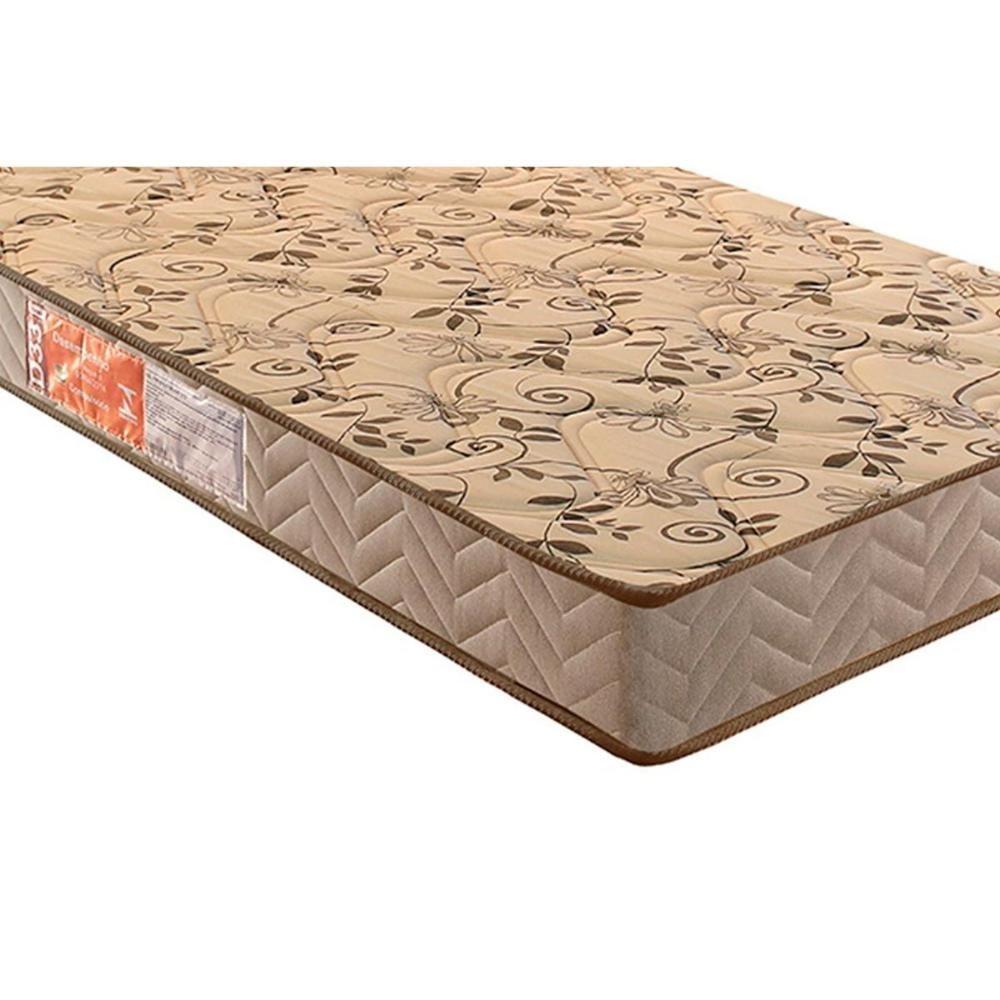 Cama Box Solteiro: Colchão Espuma D33 Paropas Pasquale Wave Clean + Base Crc Suede Clean (78x188)
