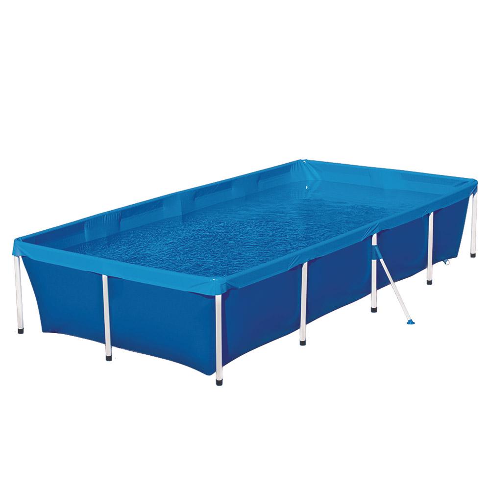 Miniatura Piscina Retangular 3000 Litros Estruturada Mor