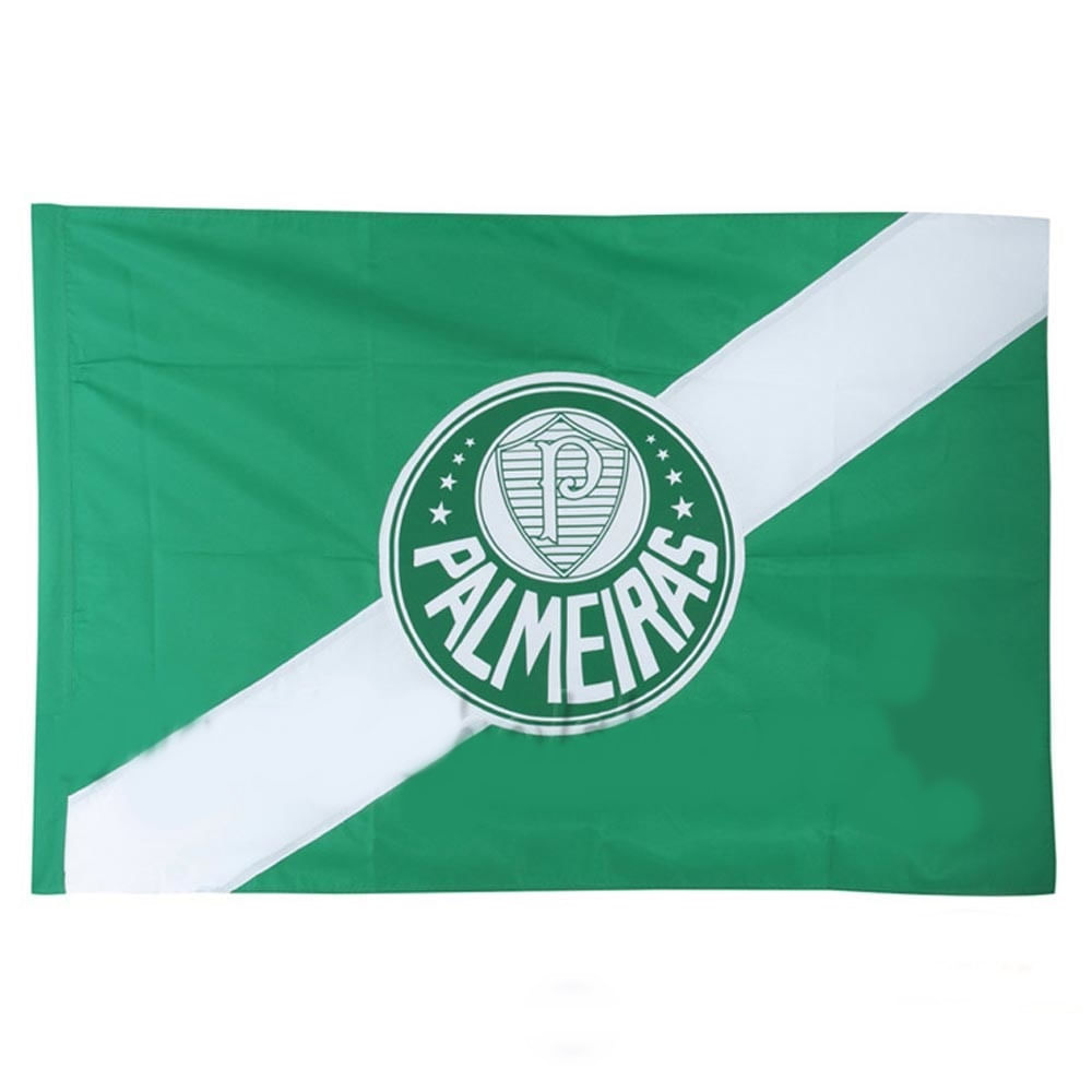 Miniatura Bandeira Palmeiras 1,28x0,90m 2 Panos Mitraud