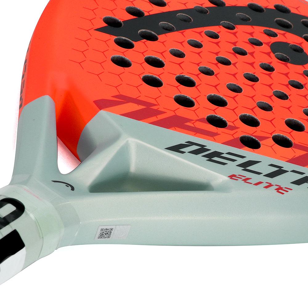 Miniatura Raquete de Padel Head Delta Elite Laranja e Cinza