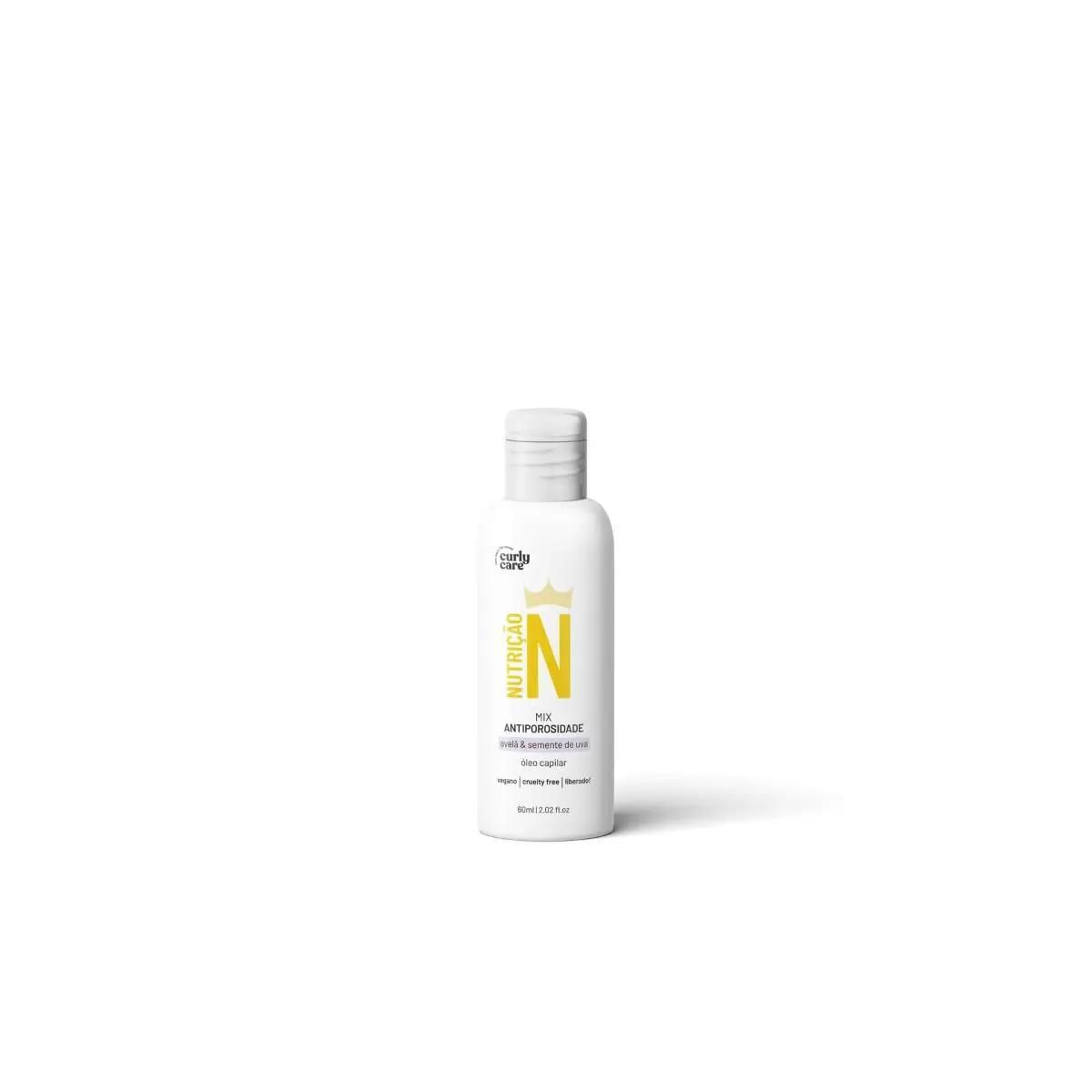 Miniatura Kit Curly Care Linha N Shamp Condic Mix Oleo Antiporosidade