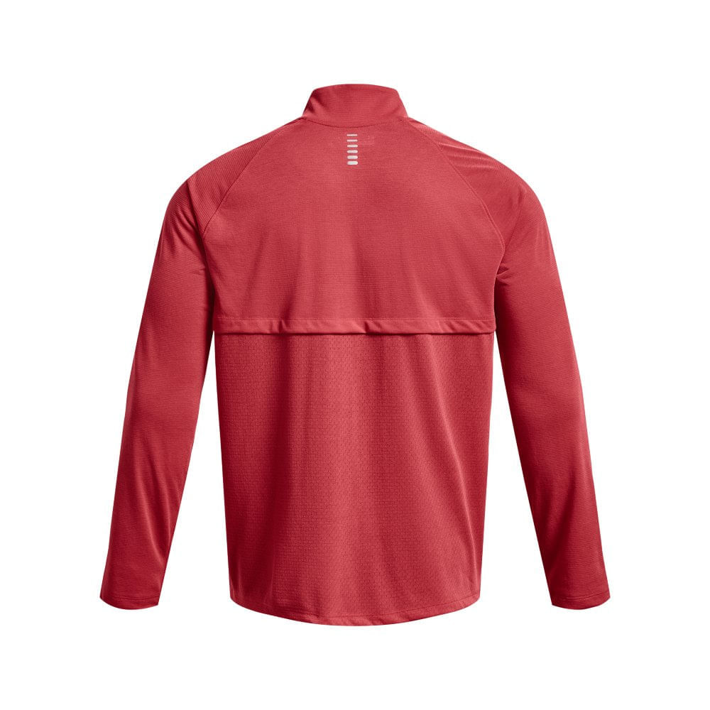 Miniatura Jaqueta de treino Masculina Under Armour Streaker Half Vermelho - G