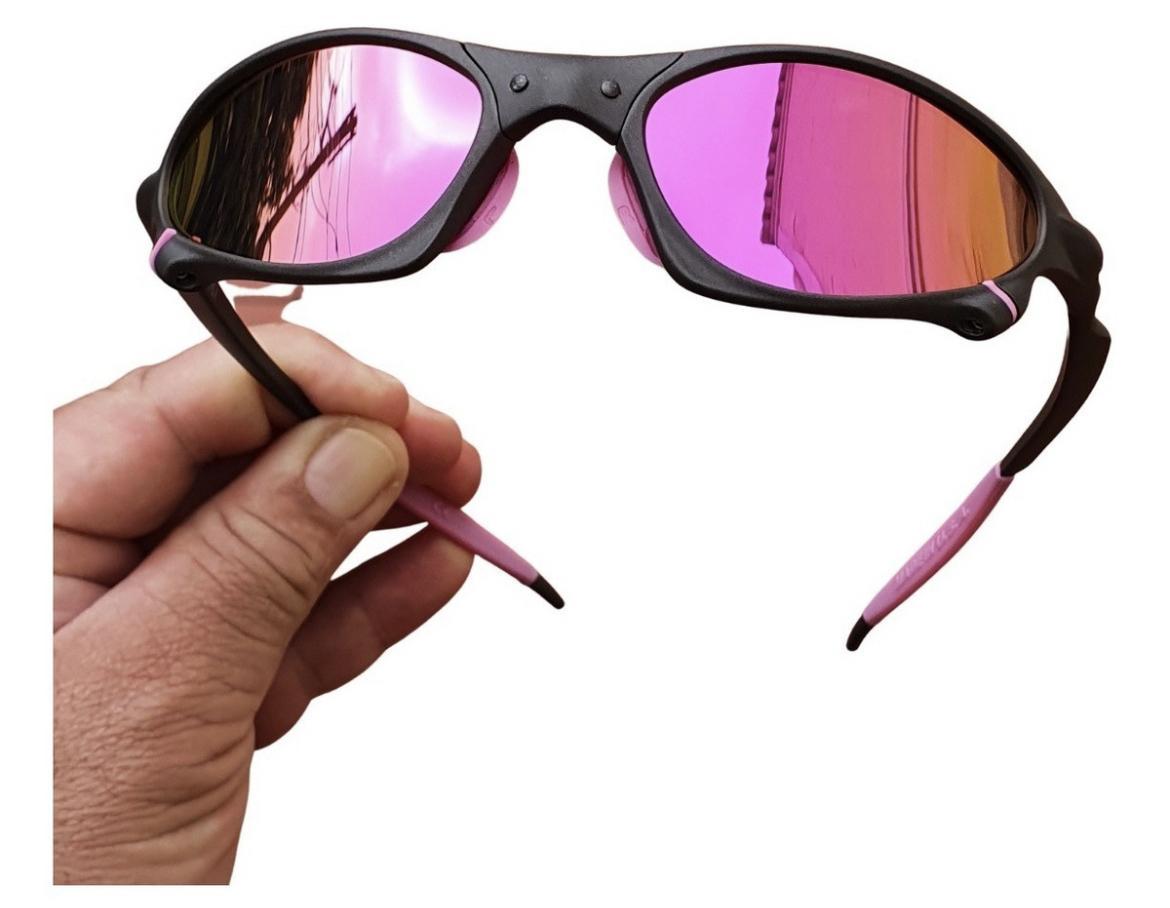 Miniatura Oculos De Sol Metal Penny Rosa Polarizada Juliet Uv400 Uva