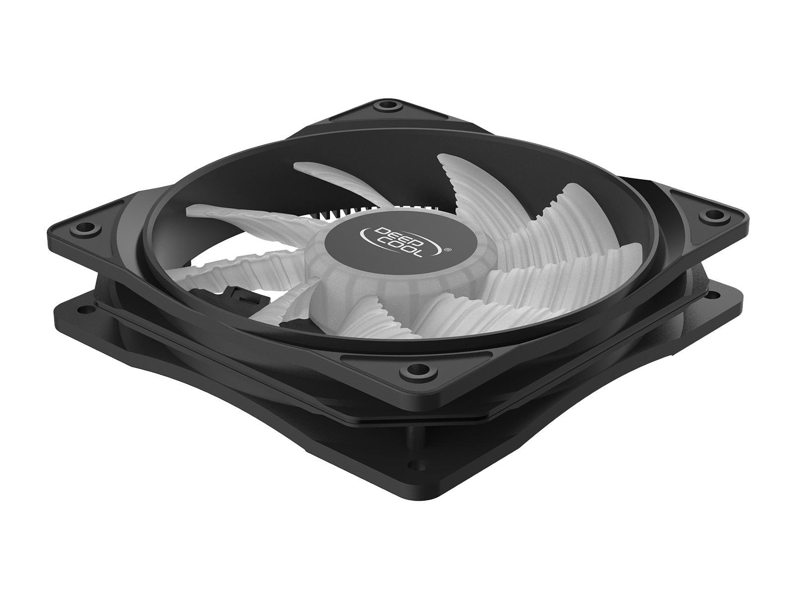 Miniatura Cooler Fan Gabinete Deepcool Rf120B Led Blue 120Mm